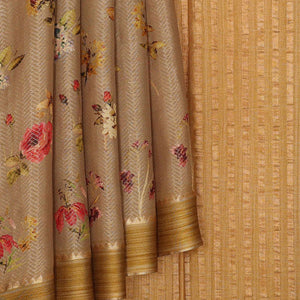 Georgette Beige Saree