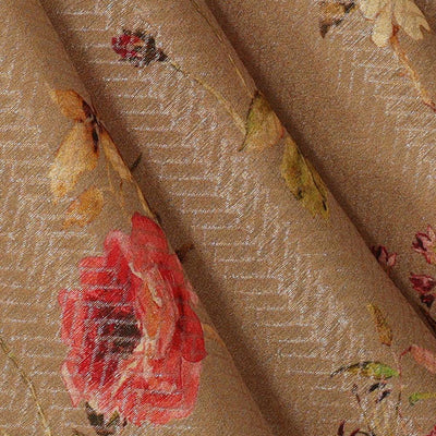 Georgette Beige Saree