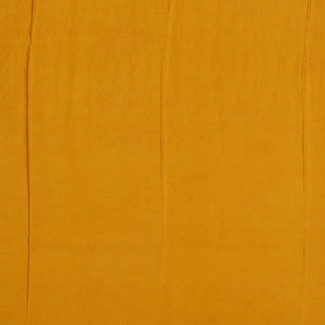 Crepe Fenugreek Yellow Saree