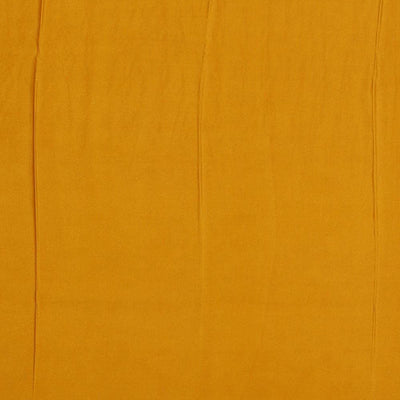 Crepe Fenugreek Yellow Saree