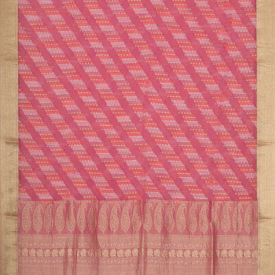 Georgette Pink Saree