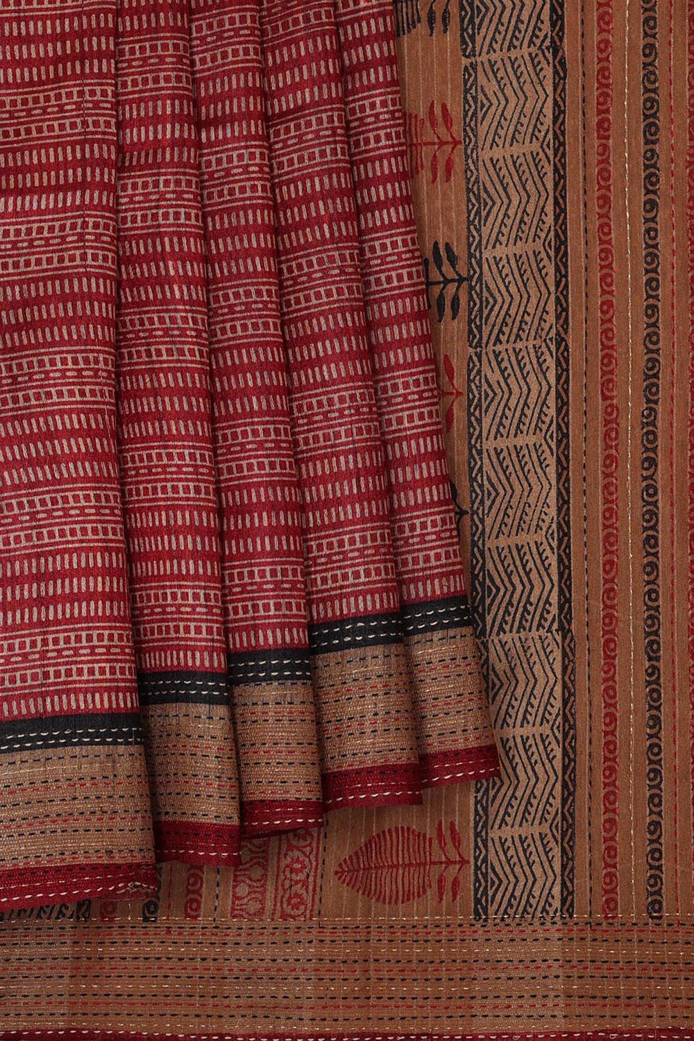 Gorgeous Maroon Saree
