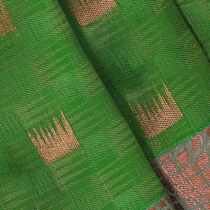 Green Woven South Silk Saree