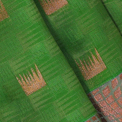Green Woven South Silk Saree
