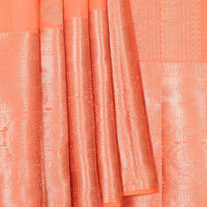 Kanchi Pattu Peach Saree