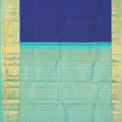 Kanchi Pattu Royal Blue Saree