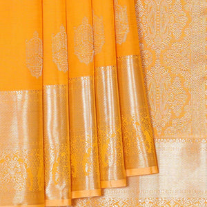 Kanchi Pattu Yellow Saree