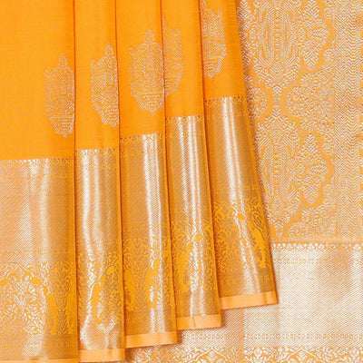 Kanchi Pattu Yellow Saree