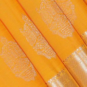 Kanchi Pattu Yellow Saree