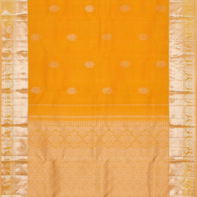 Kanchi Pattu Yellow Saree
