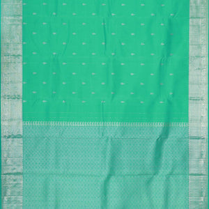 Kanchi Pattu Sea Green Saree