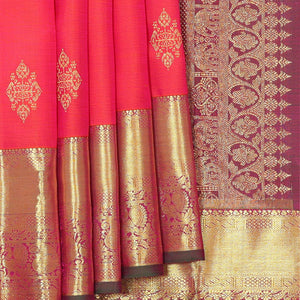 Kanchi Pattu Pink Saree