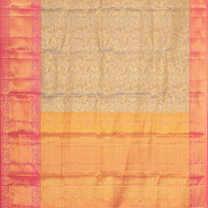 Kanchipattu Brocade Gold Saree