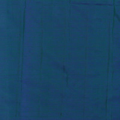 Dark Parrot Green Silk Saree