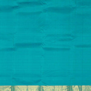 Kanchipattu Bluish Grey Brocade Saree