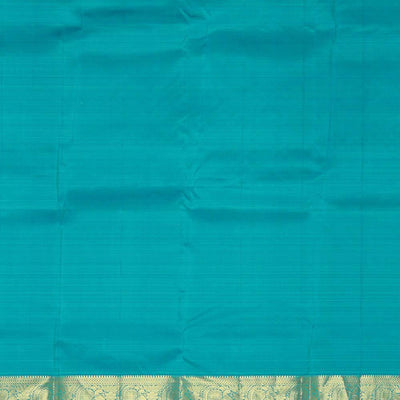 Kanchipattu Bluish Grey Brocade Saree