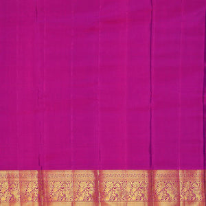 Kanchipattu Bluish Grey Brocade Saree