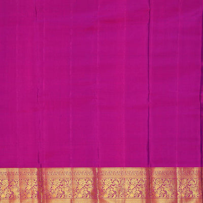 Kanchipattu Bluish Grey Brocade Saree