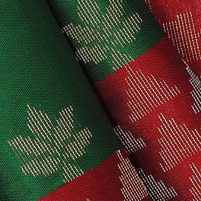 Emerald Green Silk Saree