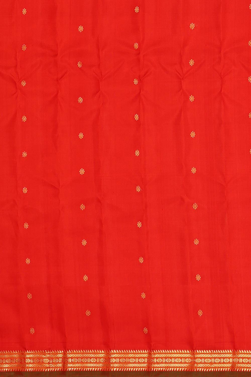 Gadwal Tussar Cream Saree