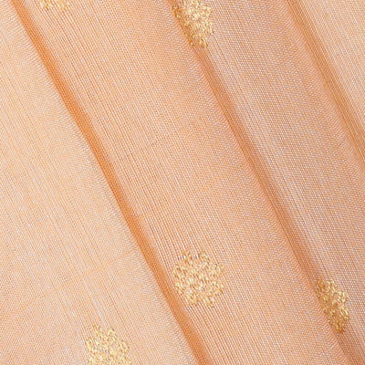 Gadwal Tussar Light Peach Saree