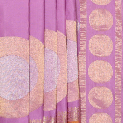 Gadwal Silk Lavender Saree