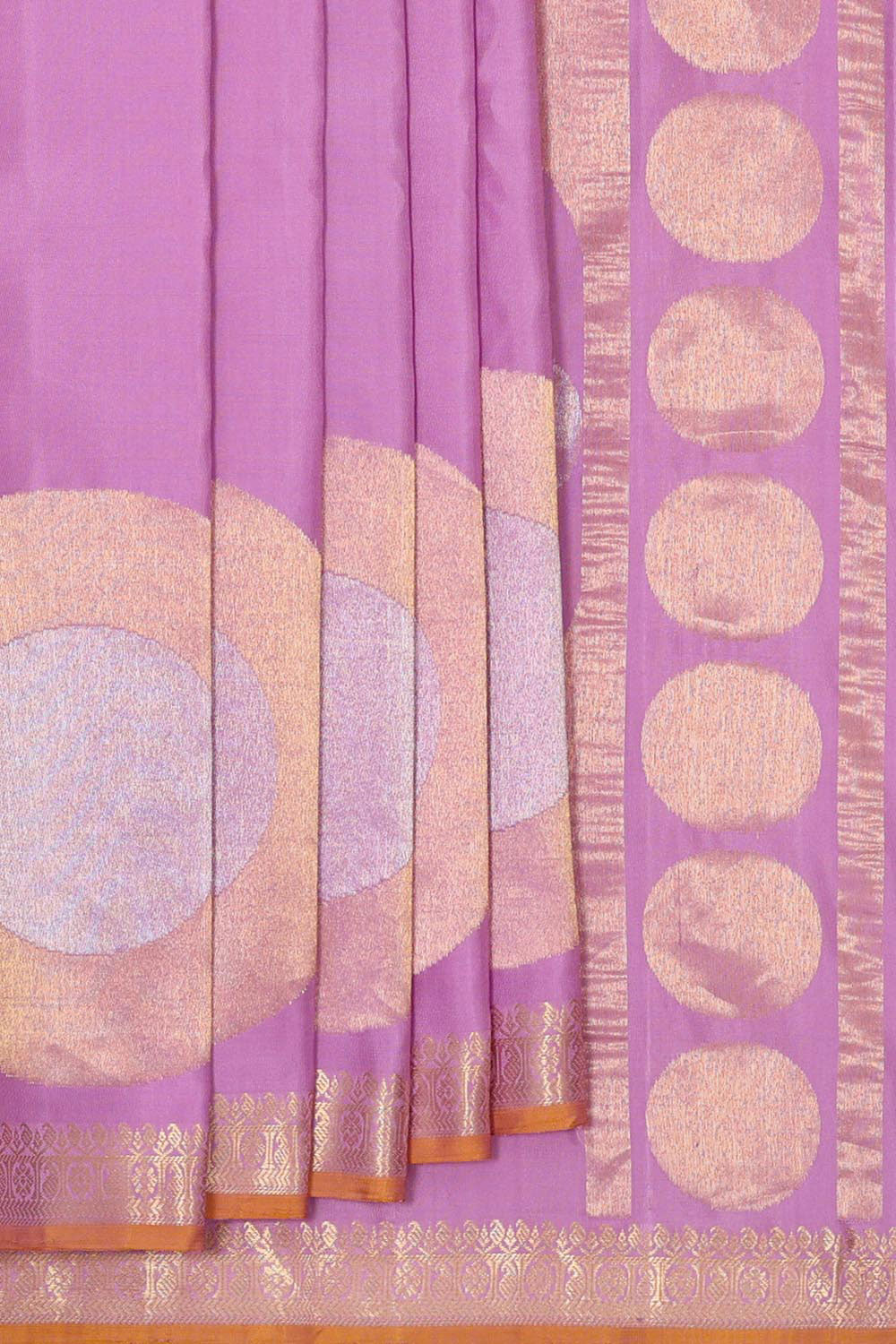 Gadwal Silk Lavender Saree