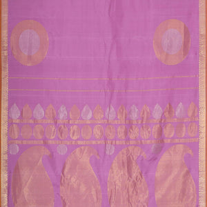 Gadwal Silk Lavender Saree