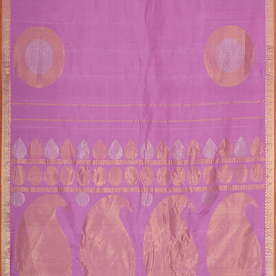 Gadwal Silk Lavender Saree