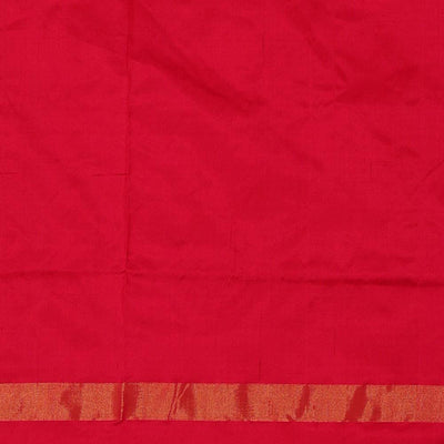 Ikat Silk Rani Pink Saree
