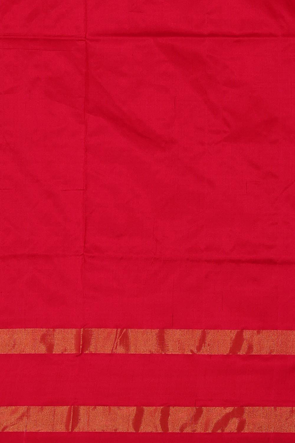 Ikat Silk Rani Pink Saree