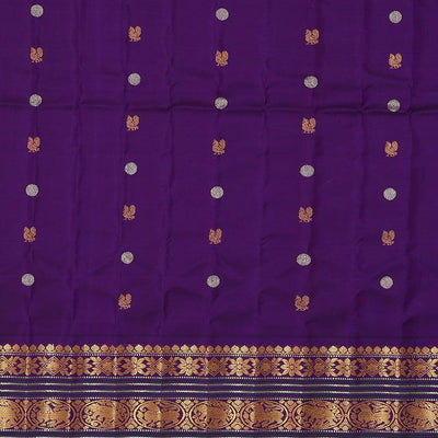 Gadwal Silk Light Mint Green Saree
