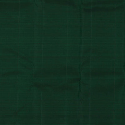 Kanchipattu Bottle Green Brocade Saree