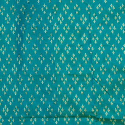 Ikat Silk Navy Blue Saree