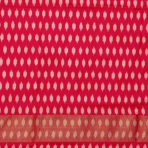 Ikat Silk Light Pink Saree