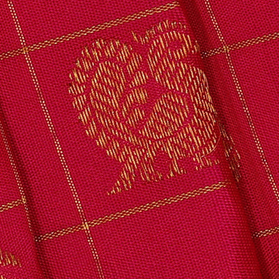 Gadwal Silk Rani Pink Saree