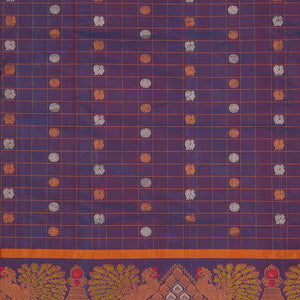 Gadwal Silk Rani Pink Saree