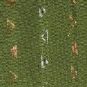 Golden Green Silk Saree