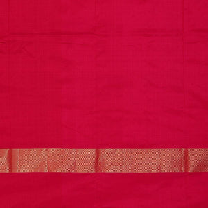 Ikat Orange Pavada Unstitched Set