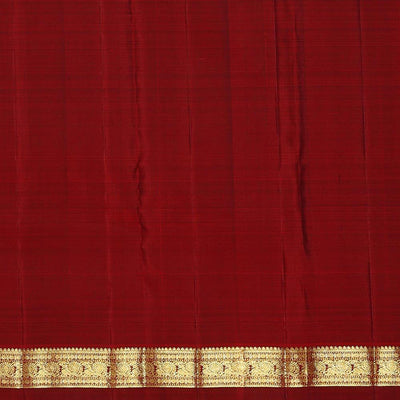 Kanchipattu Bottle Green Brocade Saree