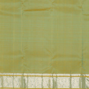 Kanchipattu Aqua Blue Brocade Saree