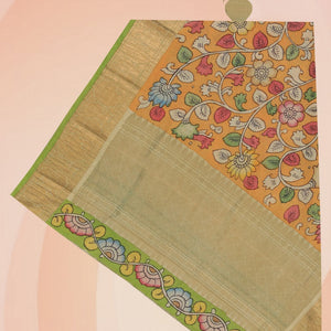 Kanchi Silk Kalamkari Dupatta