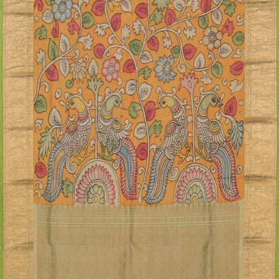Kanchi Silk Kalamkari Dupatta