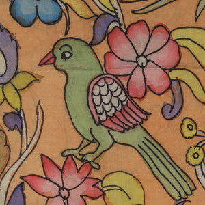 Kanchi Silk Kalamkari Dupatta