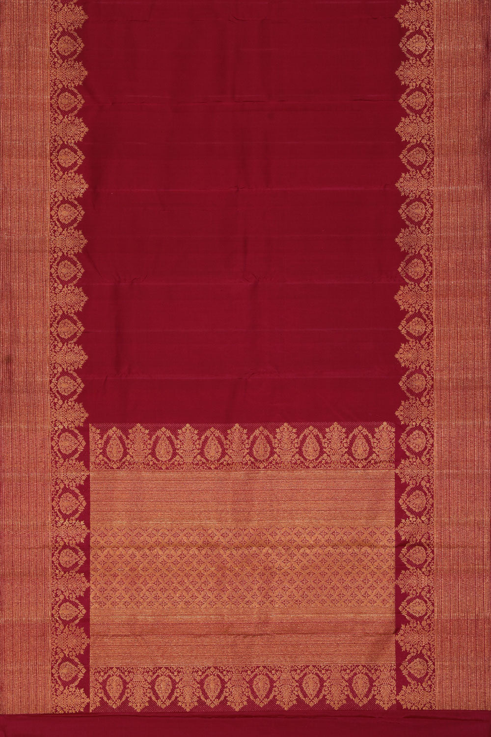 Gorgeous Deep-Wine Violet Saree