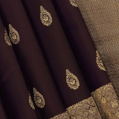Gorgeous Violet Saree
