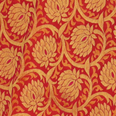 Kanchipattu Brocade Fuchsia-Pink Saree