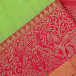 Gorgeous Silk Green Saree
