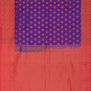 Gorgeous Silk Violet Saree