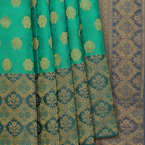 Gorgeous Silk Sea Green Saree